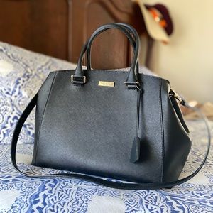 kate spade laurel way satchel GUC black